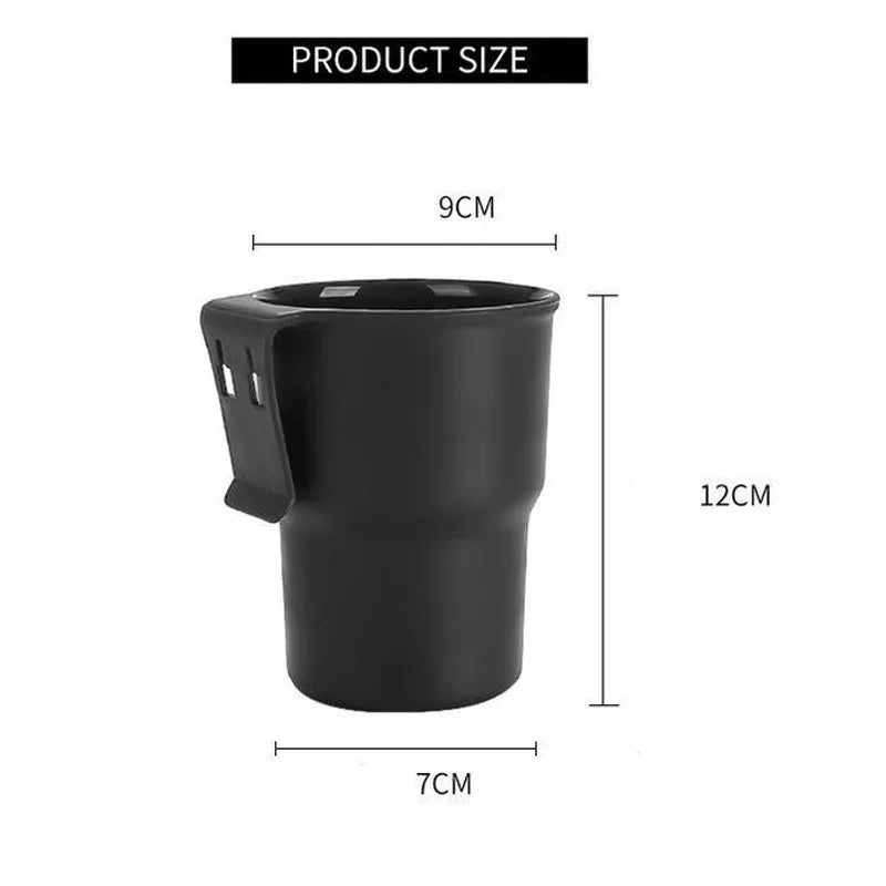 2PCS Car Water Cup Holder Mobile Phone Holder Beverage Holder Trash Can Air Outlet Chair Back Door Armrest Multifunctional Box