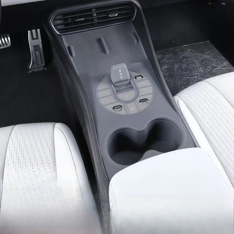 For BYD Seal 05 DM-i 2025 Electric Car Console Integration Silicone Mat Wireless Charging Gear Shift Cup Holder Protector Pad