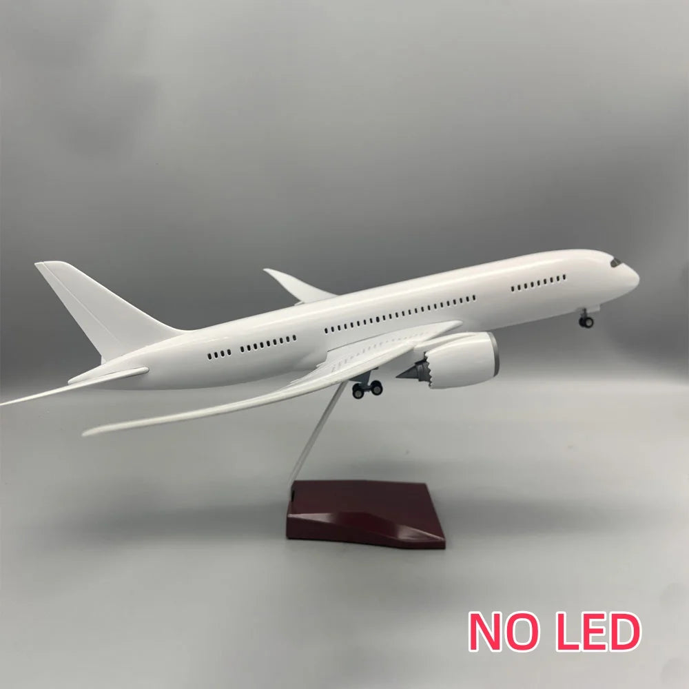 47CM Blank White DIY Airplane Model Kit for Handcraft & Collection B747/777/787/737/AN225/A330/320/C919 Unassembled Plane
