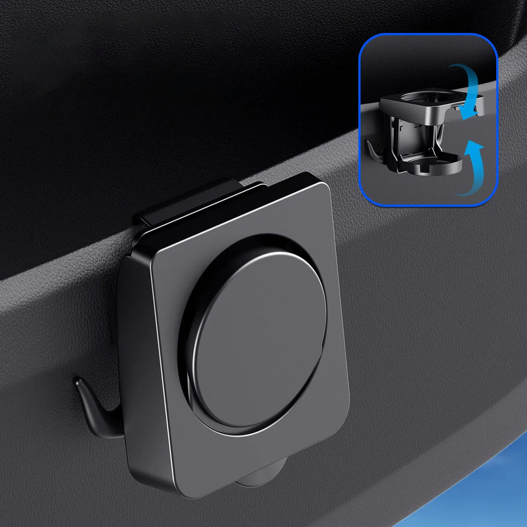 Universal Foldable Car Door Cup Holder Drink Bottle Holder Vehicle Side Door Mounted Beverage Storage Rack Auto Interior Accesso
