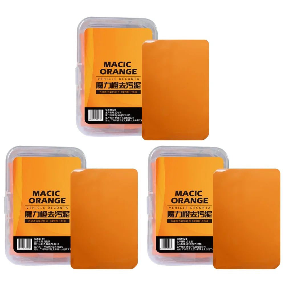 Residue Free Car Wash Clay Mud Magic Decontamination Bar Ideal Pre Wax Polish Treatment To Clean Stubborn Grime On Car Paint
