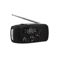 Hand Cranked Generator Power Bank Solar Weather Radio Outdoor Emergency Portable USB Interface Charging Suitable Outdoor Use