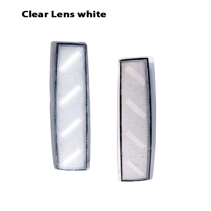 2x Car LED Front Side Marker Corner Lights For 1988-1993 GMCC1500 C2500 C3500 K1500 K2500 K3500 Turn SignalLights/Driving Lights