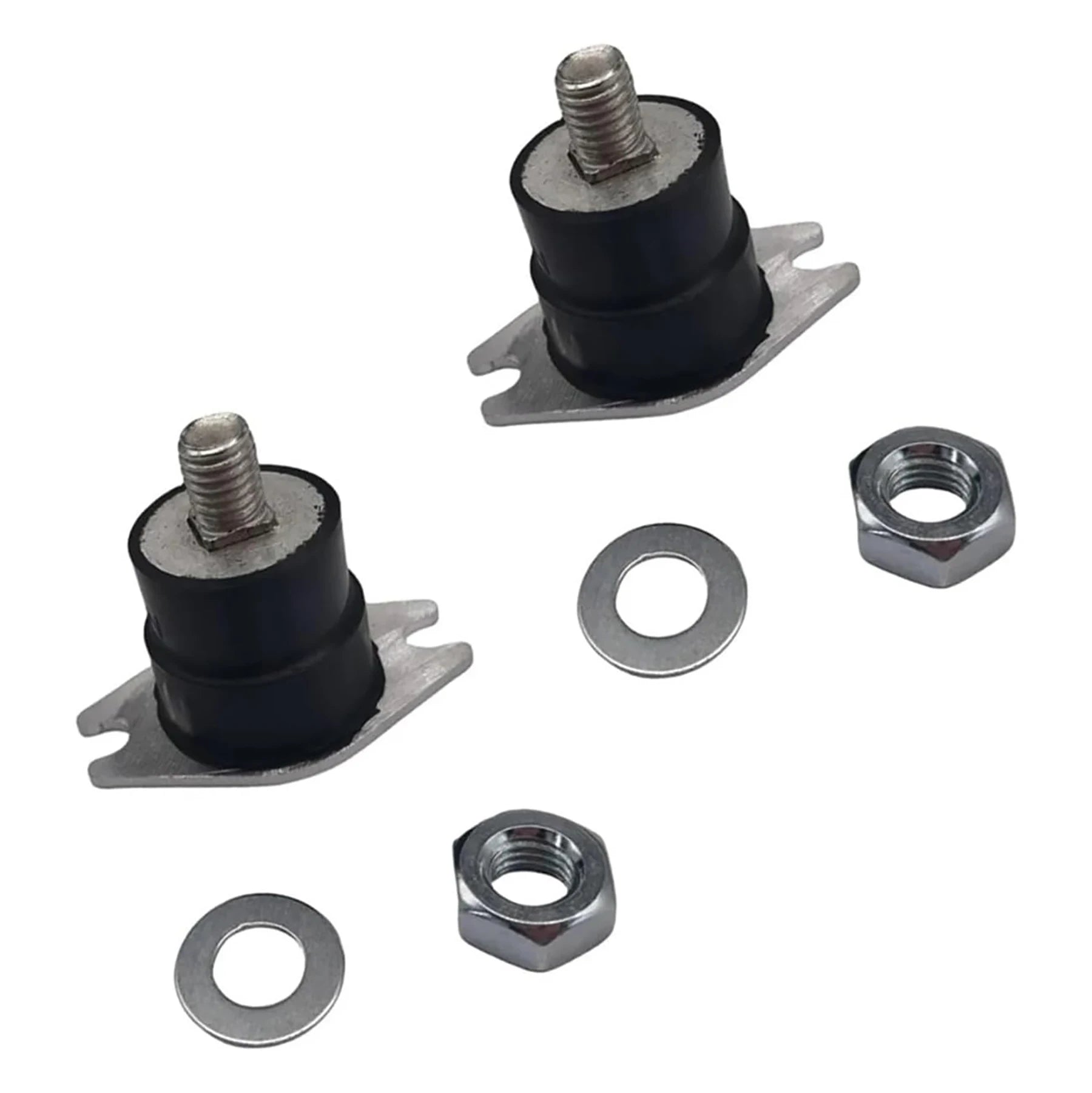 2 Pcs Upper Motor Rubber Mount 0303879 for OMC Johnson Evinrude 18 20 25 35 HP Outboard Engines 325974 0325974 303879 0778211