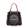 Paris Republique Bag Canvas Tote Bag Crossbody Bag Handbag Large