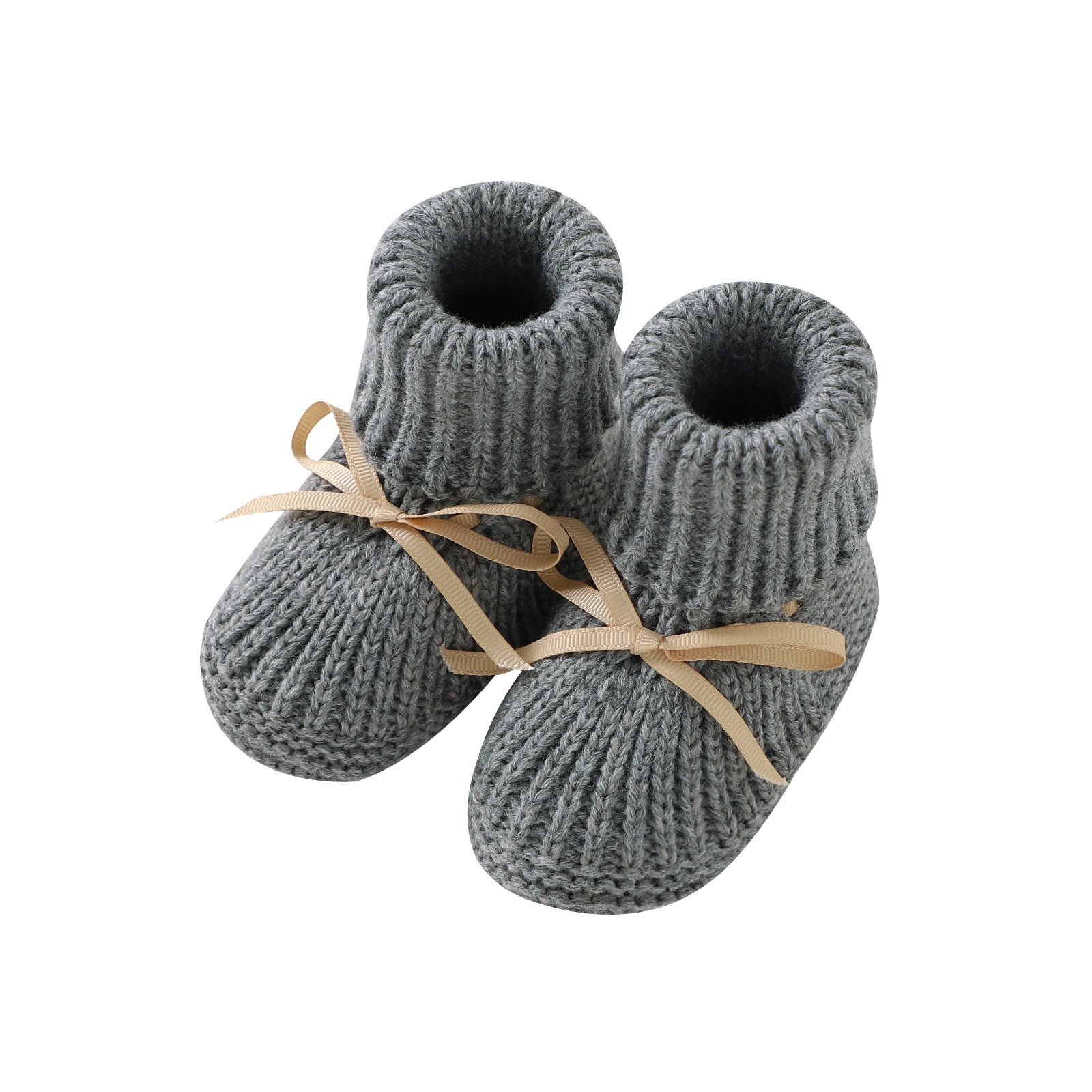 Baby First Walkers Breathable Anti-slip Knitted Newborn Infant Boys Girls Solid Booties Prewalkers 0-18m Toddler Unisex Footwear