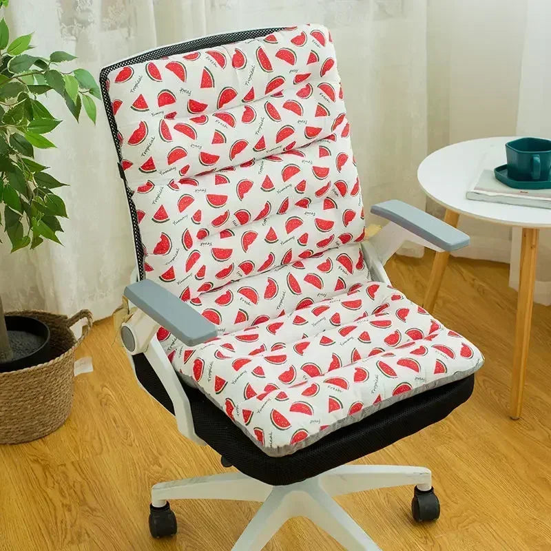 Thicken Soft Back Waist Pillow Student Stool Thickened Fart Cushion Home Garden Patio Lounger Hynde til siamesisk stol 샴 체어 쿠션