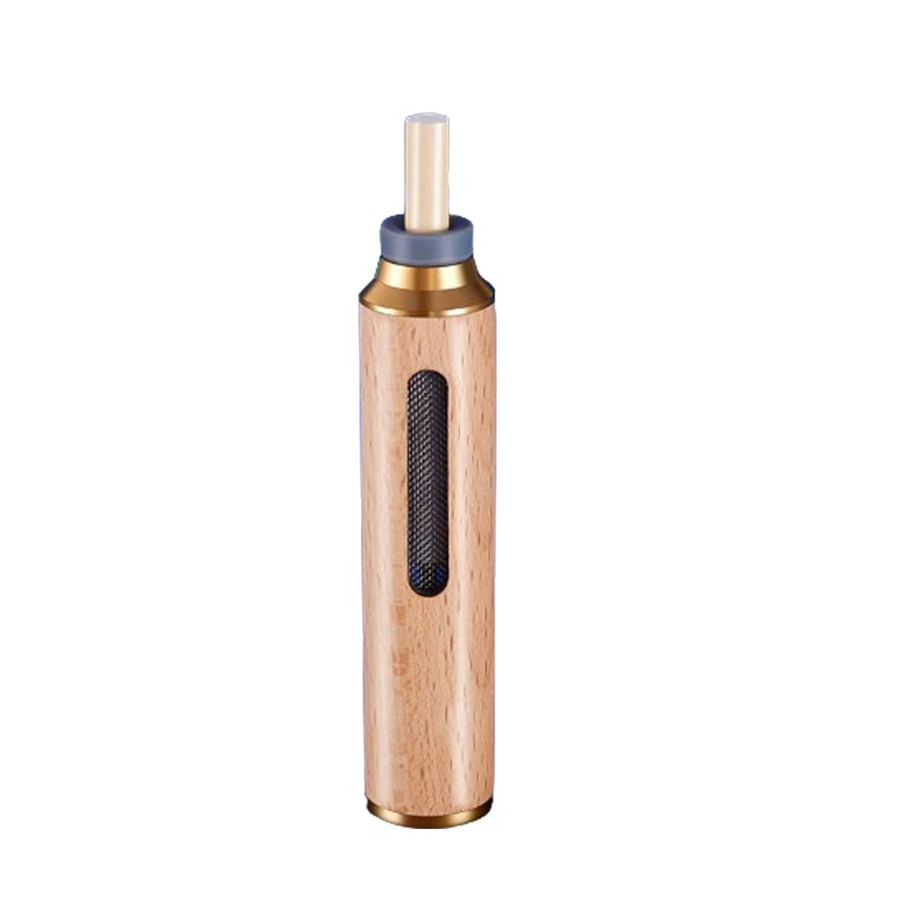 Universal Handheld Car Anti-ash Ashtray Portable Anti Soot-flying Cigarette Holder Wood Cigarette Cover Auto Ashtray Storage