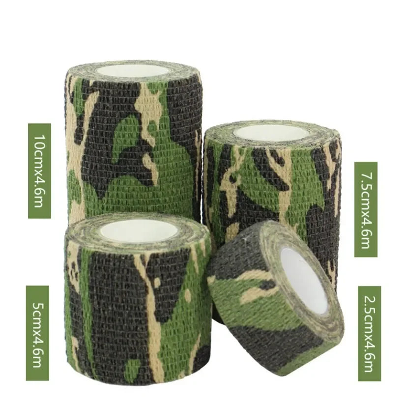 1Pc Waterproof Medical Therapy Self Adhesive Bandage Muscle Tape Finger Joints Wrap First Aid Kit Pet Elastic Bandage 2.5-10cm