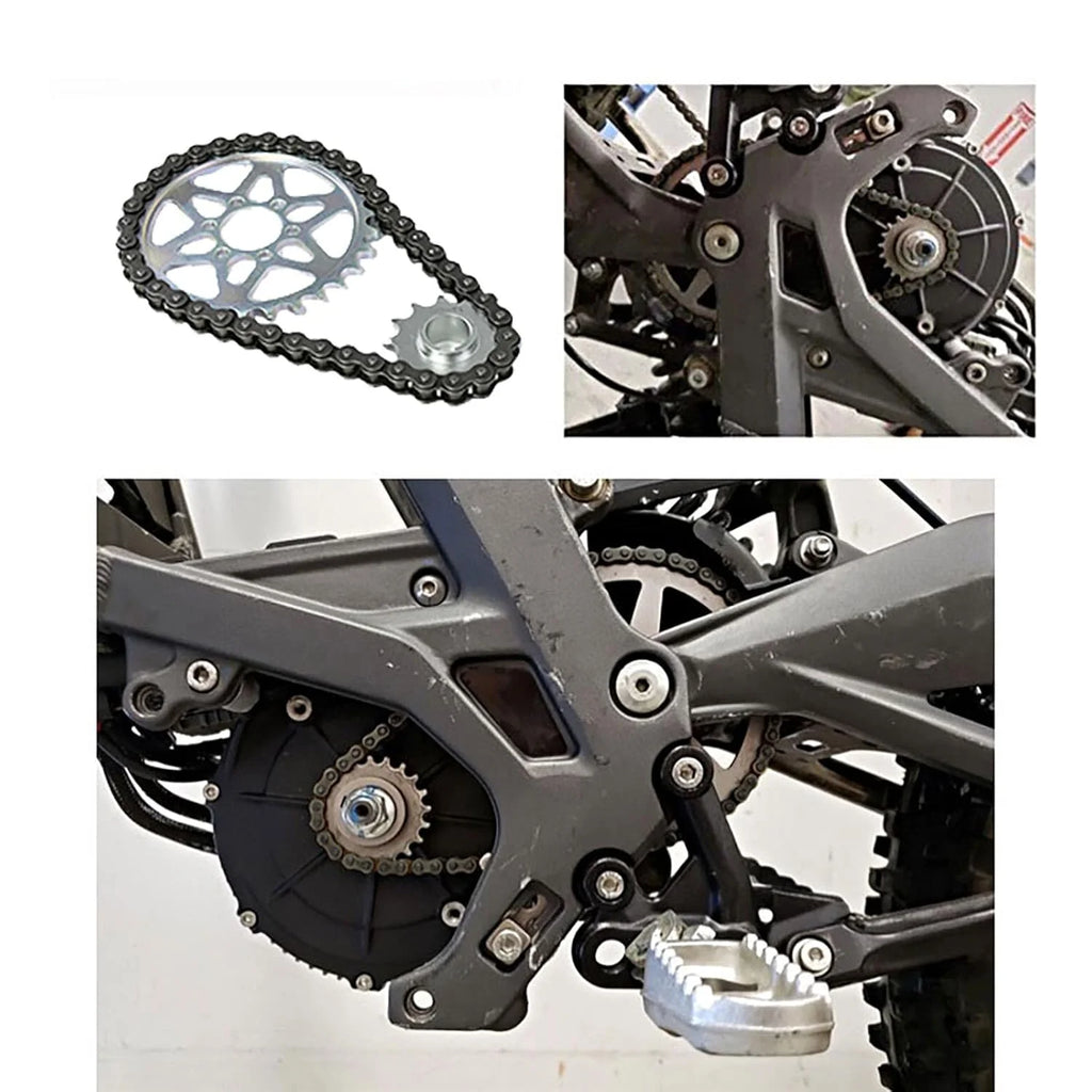 For SURRON Light Bee X Segway X260 X160 First-level Transmission Chain Gear Set Motorcycles E-bikes Primary Drive Sprocket Set