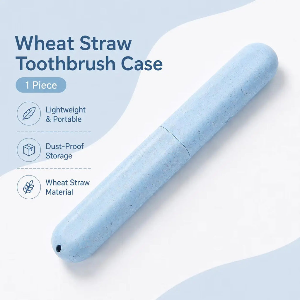 10Pcs Soft Bristle Adult Toothbrushes Box, Gum Friendly, Match Portable Toothbrush Case for Home & Travel