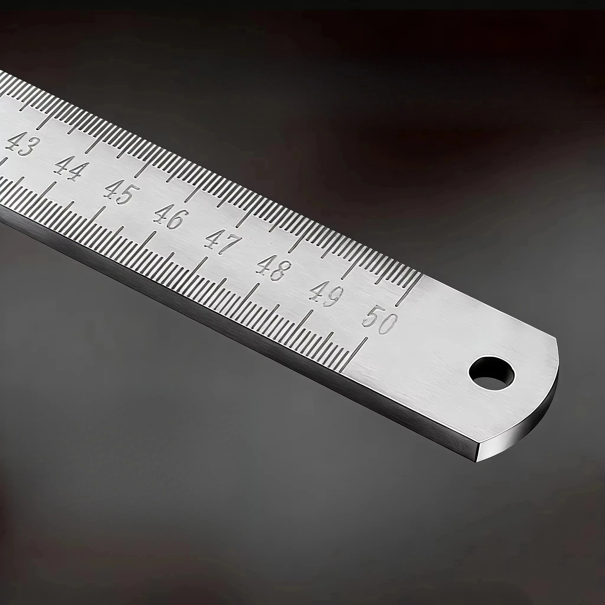 2026 New 1pc Dual-Purpose Stainless Steel Ruler - 20' Professional Measuring Tool & Emergency Window-Breaking Lifesaver Gauge