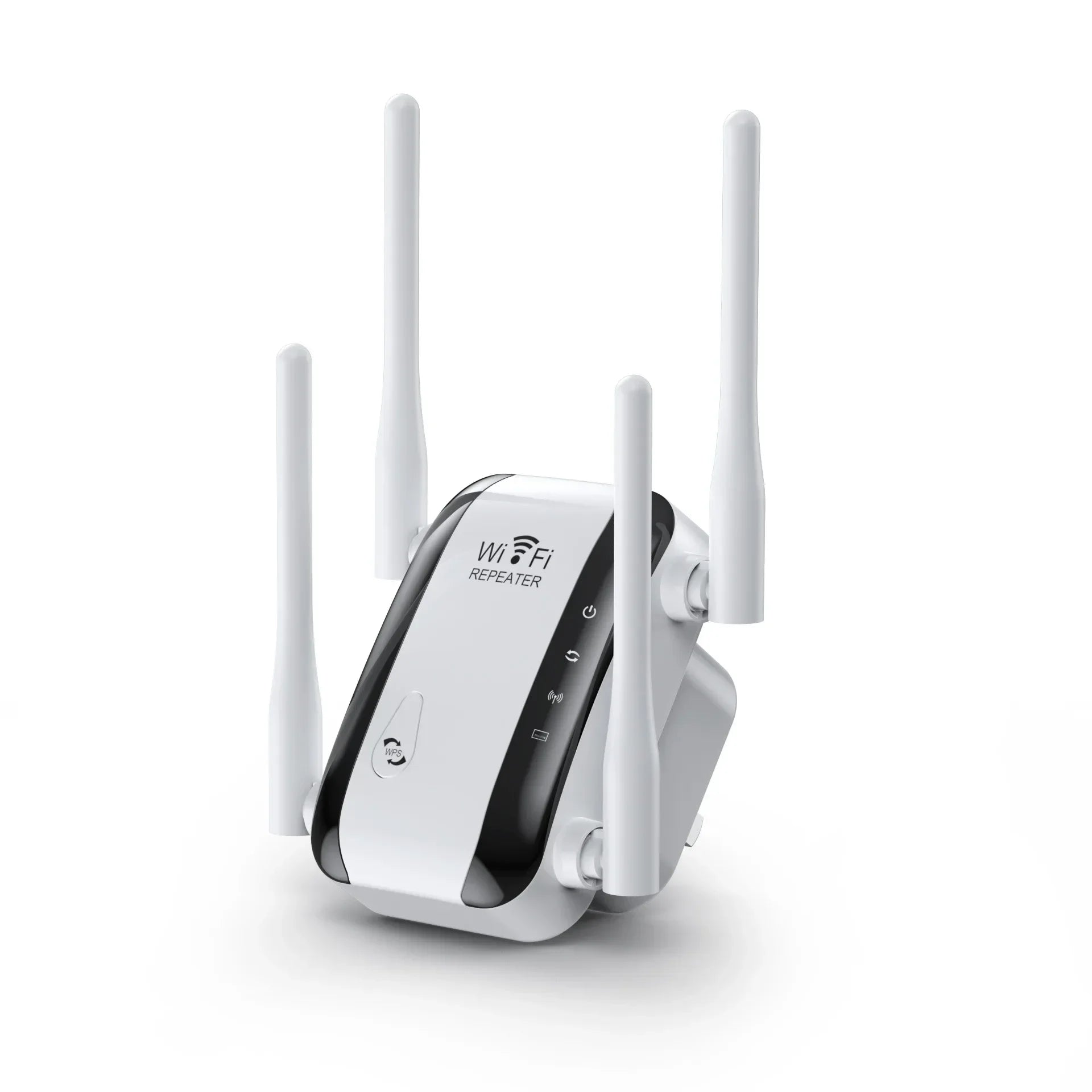 Wifi Repeater with antenna Wireless Signal Amplifier Extended Network Enhancer EU US Home Router 300m Through The Wall Bedroom