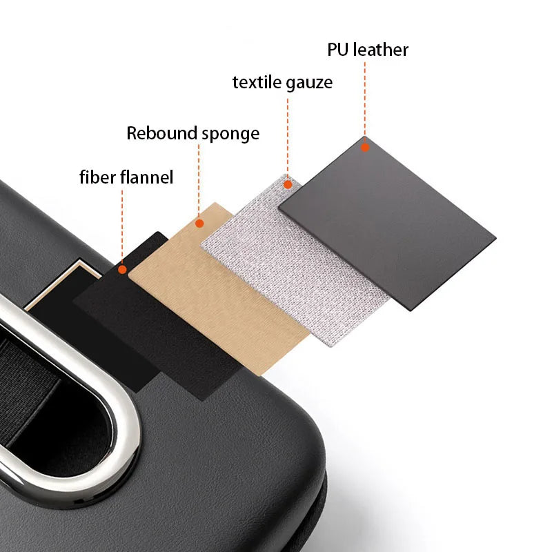 Car central armrest box leather tissue box for Jeep Grand Cherokee Wrangler Rubicon Renegade Patriot Compass Commander