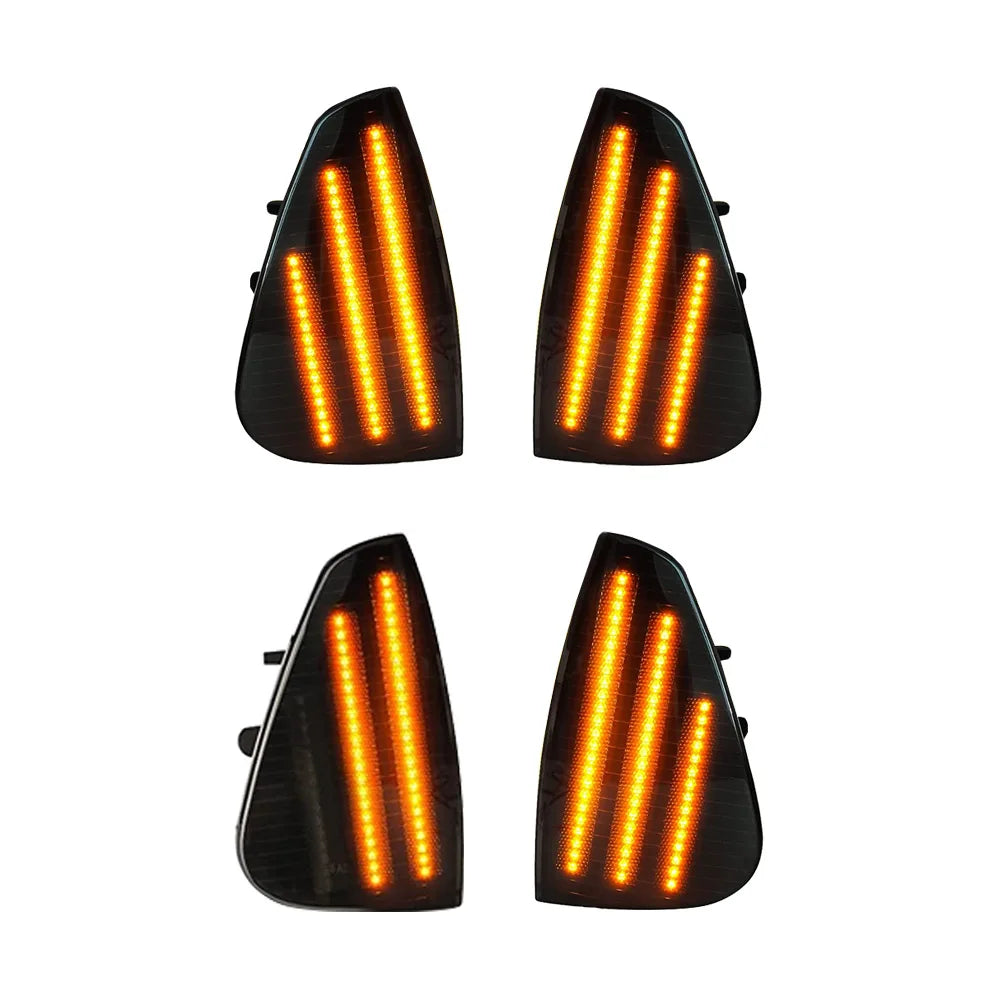2pcs Car LED Front Side Corner Lights For Dodge Charger 2006 2007 2008 2009 2010 Car Side Marker Lamp 4806219AD 4806218AD