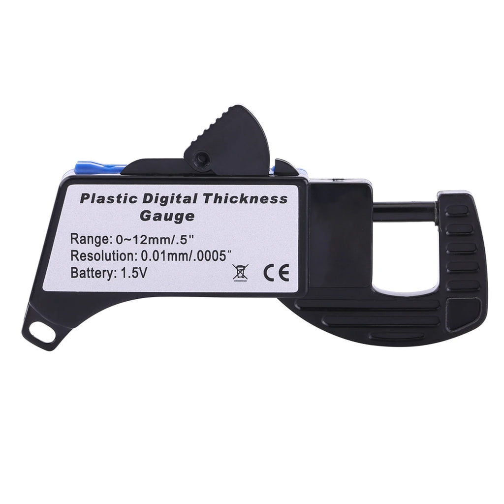 1PCS 0-12.7mm Digital Thickness Gauge LCD Display Micrometer Thickness Tester Precision Industrial Measuring Tool
