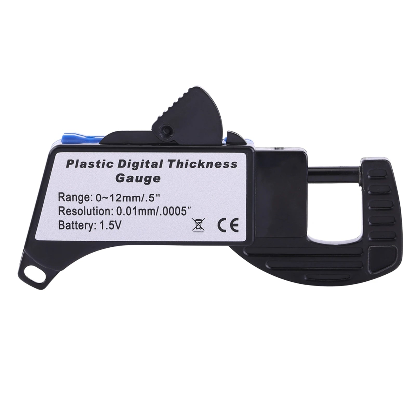 1PCS 0-12.7mm Digital Thickness Gauge LCD Display Micrometer Thickness Tester Precision Industrial Measuring Tool