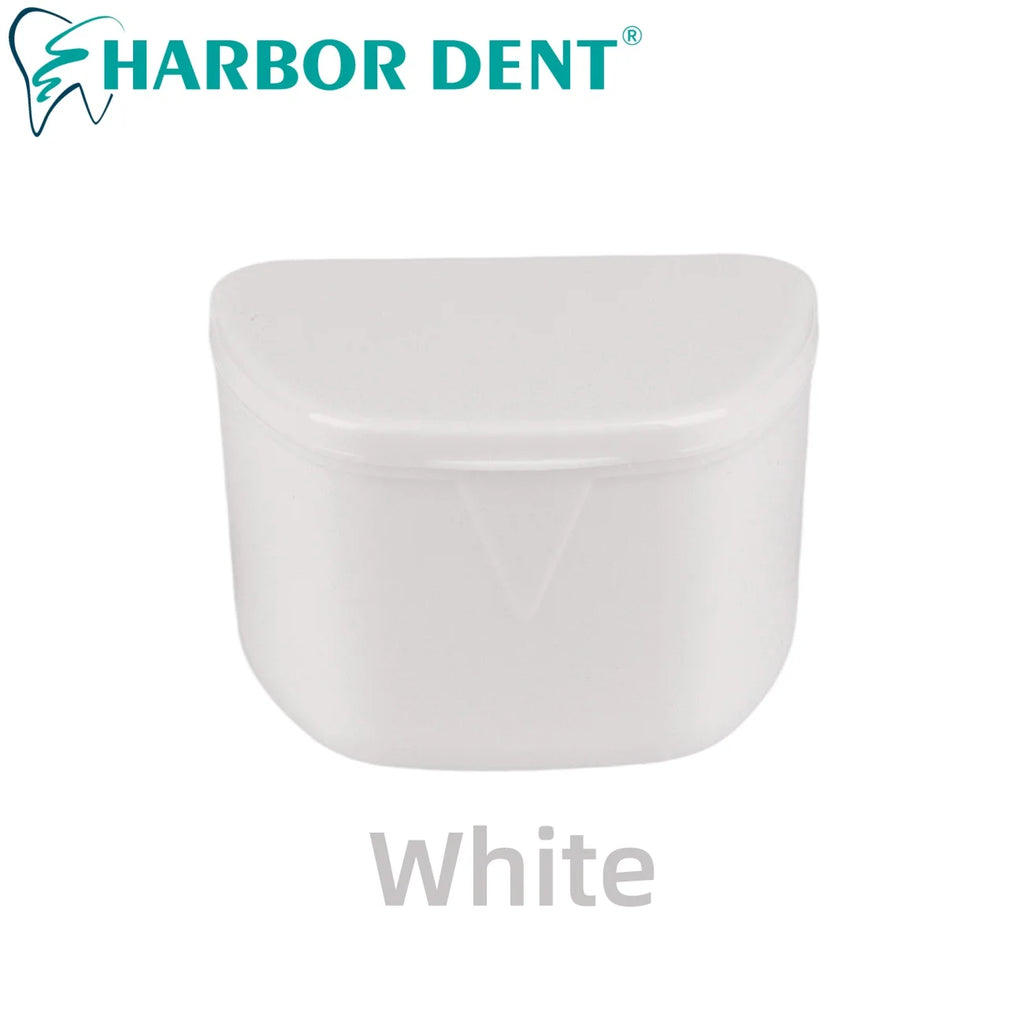 Professional Denture & Retainer Cleaning Case Box - Orthodontic Mouth Guard Holder for Travel Storage, Oral Hygiene Care Or Cle