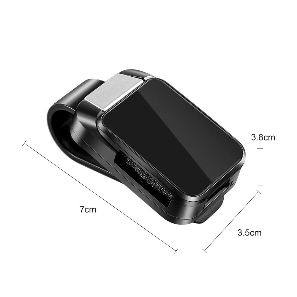  For Volvo Polestar 1 2 Polestar 3 4 5 6 Car Sun Visor Glasses Clip Eyeglass Holder Sunshade Sunglasses Frame Storage Accessory