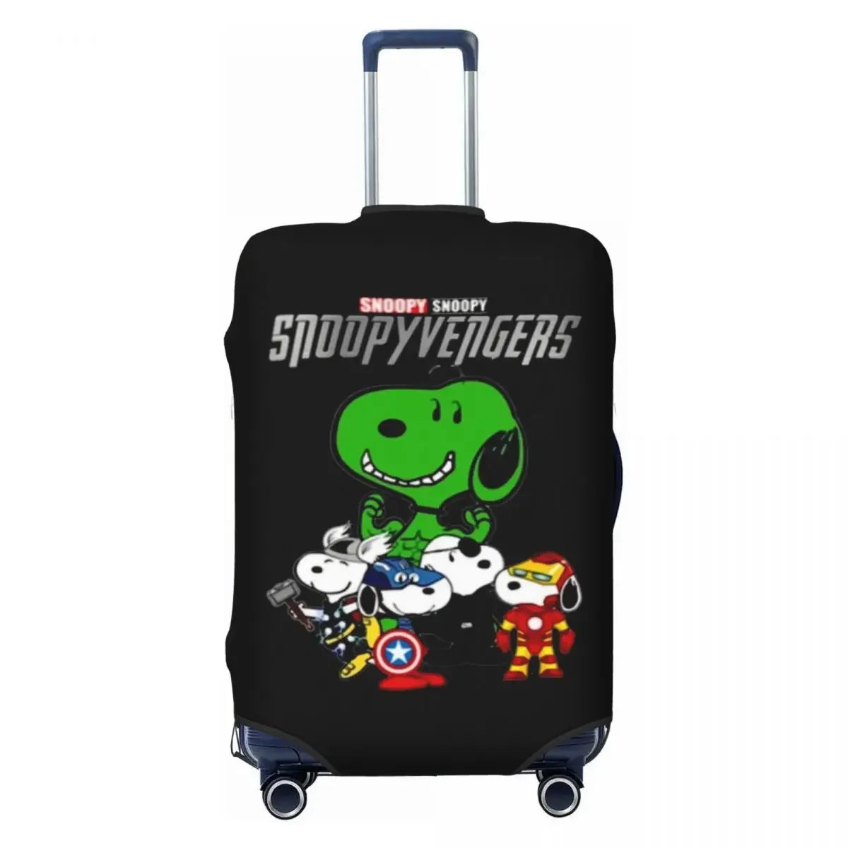 Thick Elastic Luggage Protector Cute Dogs Design For 18-32 Inch Luggage Dustproof Washable Anti-Scratch Travel Suitcase Cover