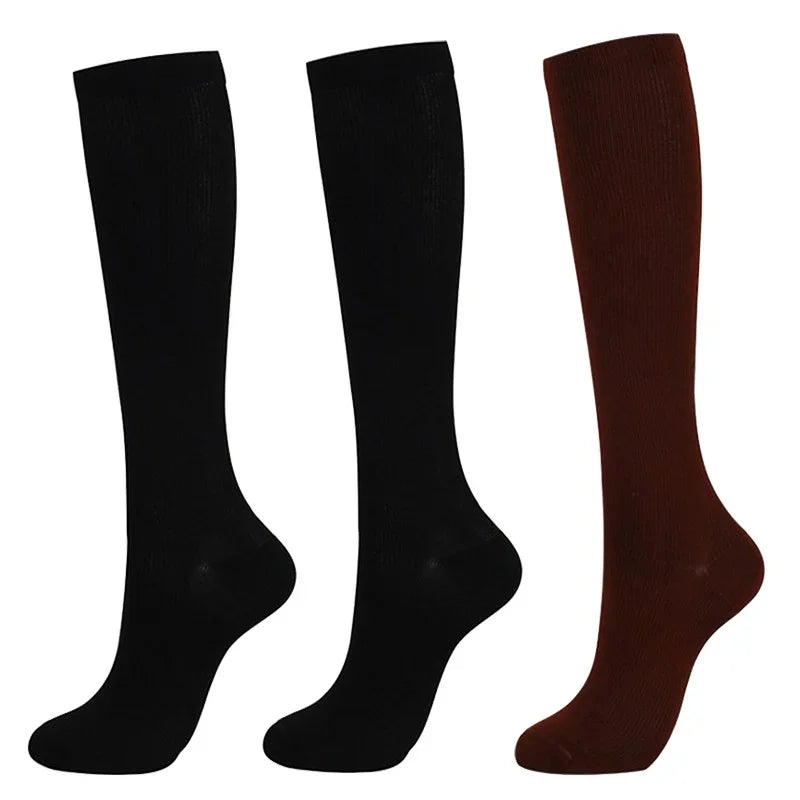 Compression Socks Running Football Sports Medical Nursing Socks for Flight Travel Pregnancy Edema Diabetes Varicose Veins Socks