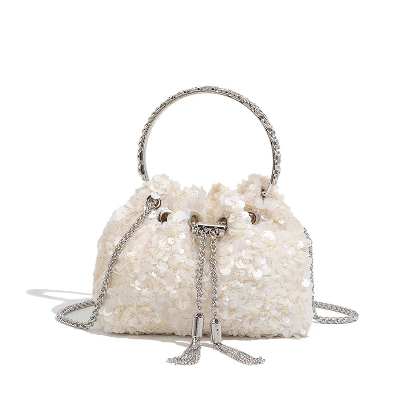 Luxury Designer Women Handbag Glitter Shiny Diamond Clutch Purse Wedding Party Banquet Bag Crystal Rhinestones Evening Bag