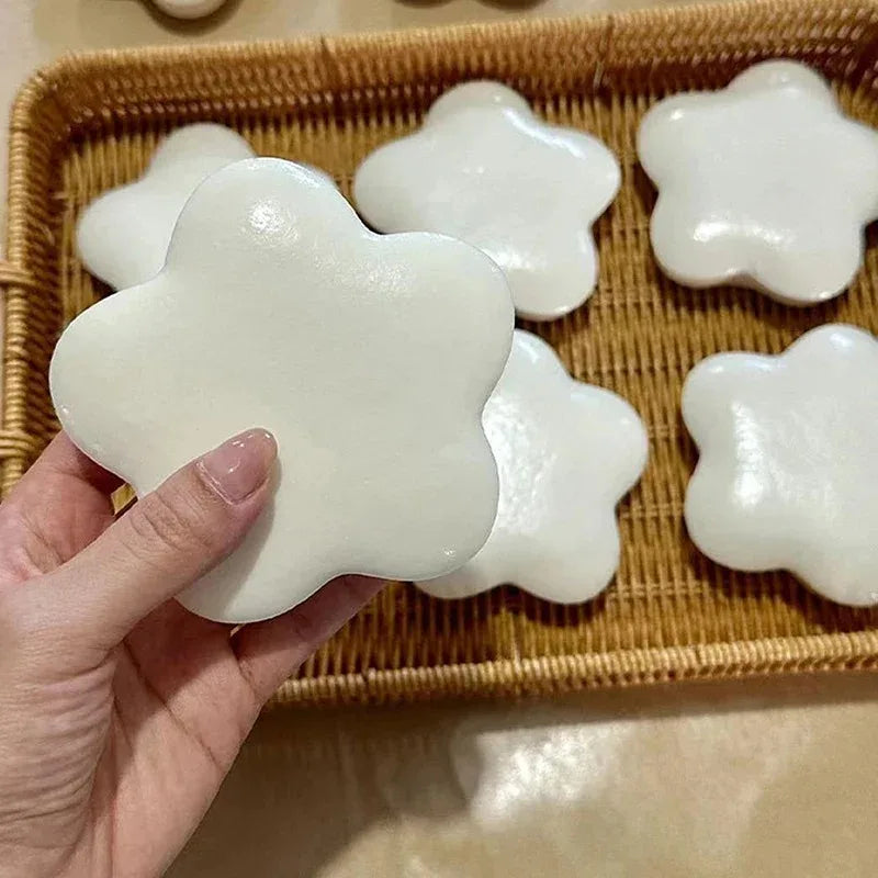 Simulated Squeeze Butter Stress-relieving-toys Squishy Fake Baozi Fun Pinch Uncompressed Fidget Toys Popular Children Favor Gift