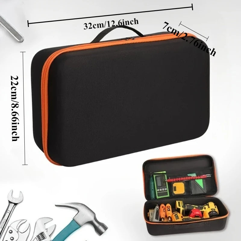 Portable Tool Storage Case Electric Drill Tool Storage Multi-Function Electrician Hardware Tools Waterproof Tools Organizer