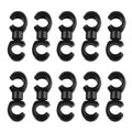 10pcs/set Bicycle Brake Gear Cable S Style Clips Lightweight Rotating Buckle Hose Guide Clasp Cycling Accessories