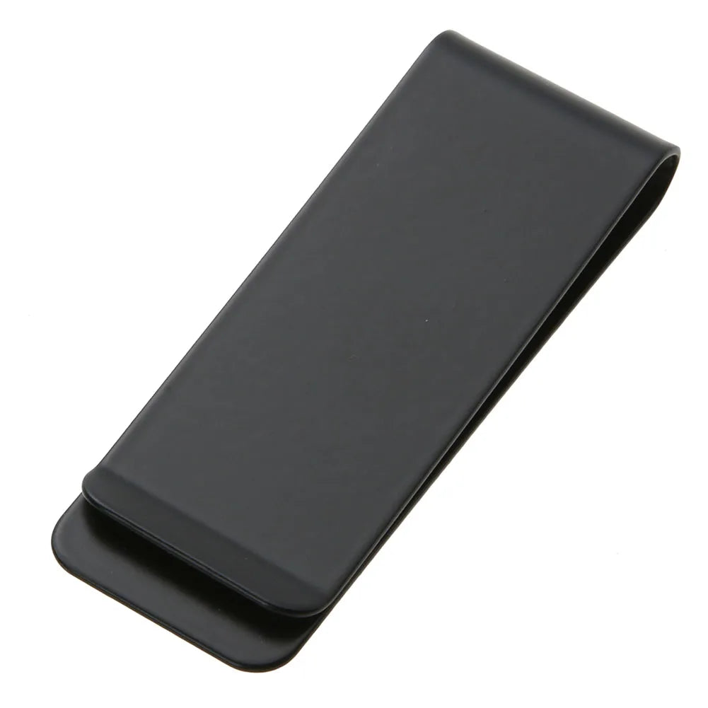 Stainless Steel Money Clip Metal Wallet Clip Credit Card Holder Clip Minimalist Front Pocket Wallet Clip for Fathers Boyfriends