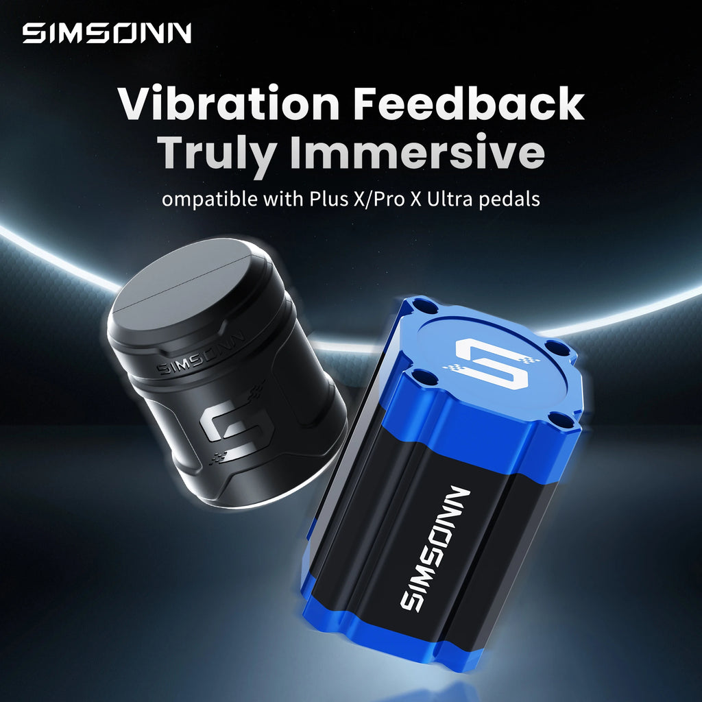 SIMSONN VAM and VAM Pro Linear Motor Vibration Feedback Haptic Reactor for the Pro X Ultra or Plus X Pedals (No Control Box)