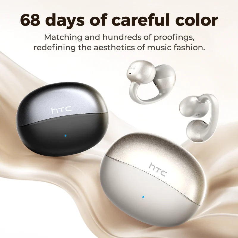 Auriculares Traductor DeIdioma 2026 AI Real-Time Translator Comfortable Sport Earbuds HTC NE56 Surround Sound for Work Travel