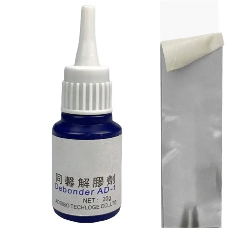 20g Adhesive Remover Applicable Materials Include Nail Free Glue, UV Adhesive, Quick Drying Adhesive, 502 Glue