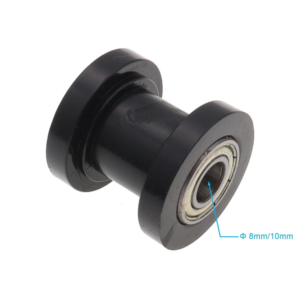 New 10mm/8mm Concave Chain Roller Pulley Tensioner Wheel Guide for Motorized Pit Bike Motorcycle