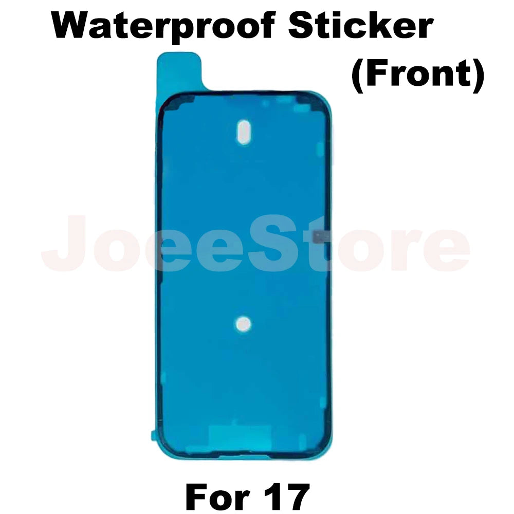 5pcs Waterproof Sticker for iPhone 17 17Pro 17ProMax 17Air Back Adhesive 3M Seal LCD Display Screen Frame Tape Glue Sticker Part