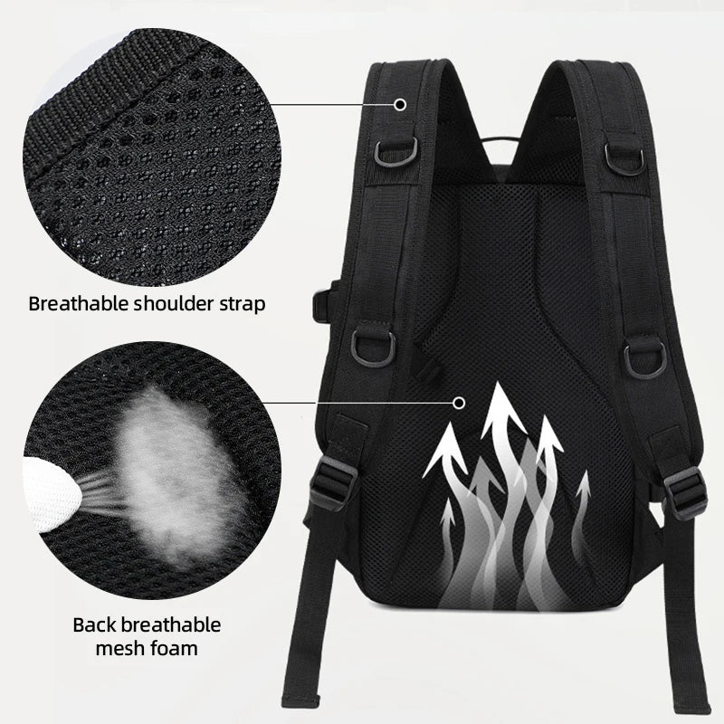 Tactical Backpack MOLLE – Large Camping Hiking Assault Pack / Sac à dos tactique MOLLE – Grand sac de camping randonnée