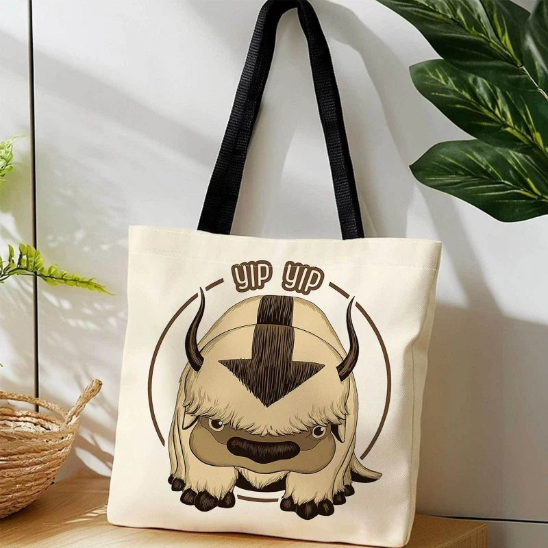 Newest Shoulder Bag Halloween Pumpkin Candy Ghost Cartoon Canvas Tote Bag Trick Or Treat Shoulder Bag