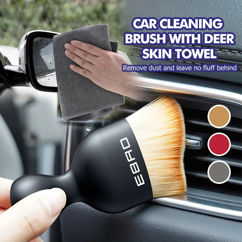 For Ebro Car Microfiber Wash Towel Super Absorbency Drying Towel Soft Brush Tool S400 S700 S800 2025 2026