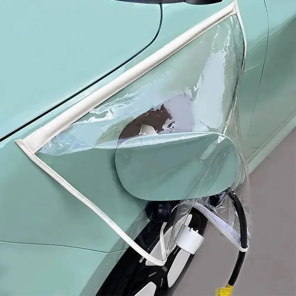 Charger Port Cover Waterproof Cover Electric Car Charging All Weather Protection Accessories Outdoor Q0I7