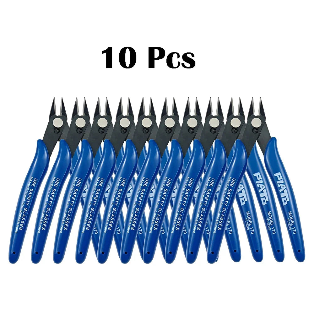 1/5/10/20pcs PLATO 170 Wishful Clamp DIY Electronic Diagonal Pliers Side Cutting Nippers Wire Cutter 3D Printer Parts