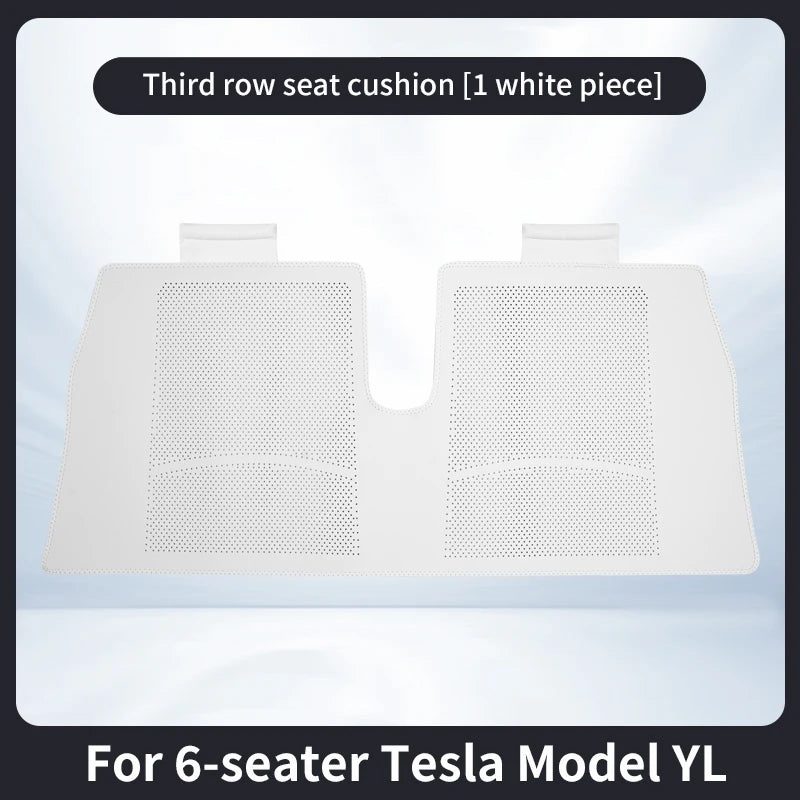 For 6-seater Tesla Model YL car seat cushion, Model Y L front and rear seat cushion, seat back cushion, seat protection cushion
