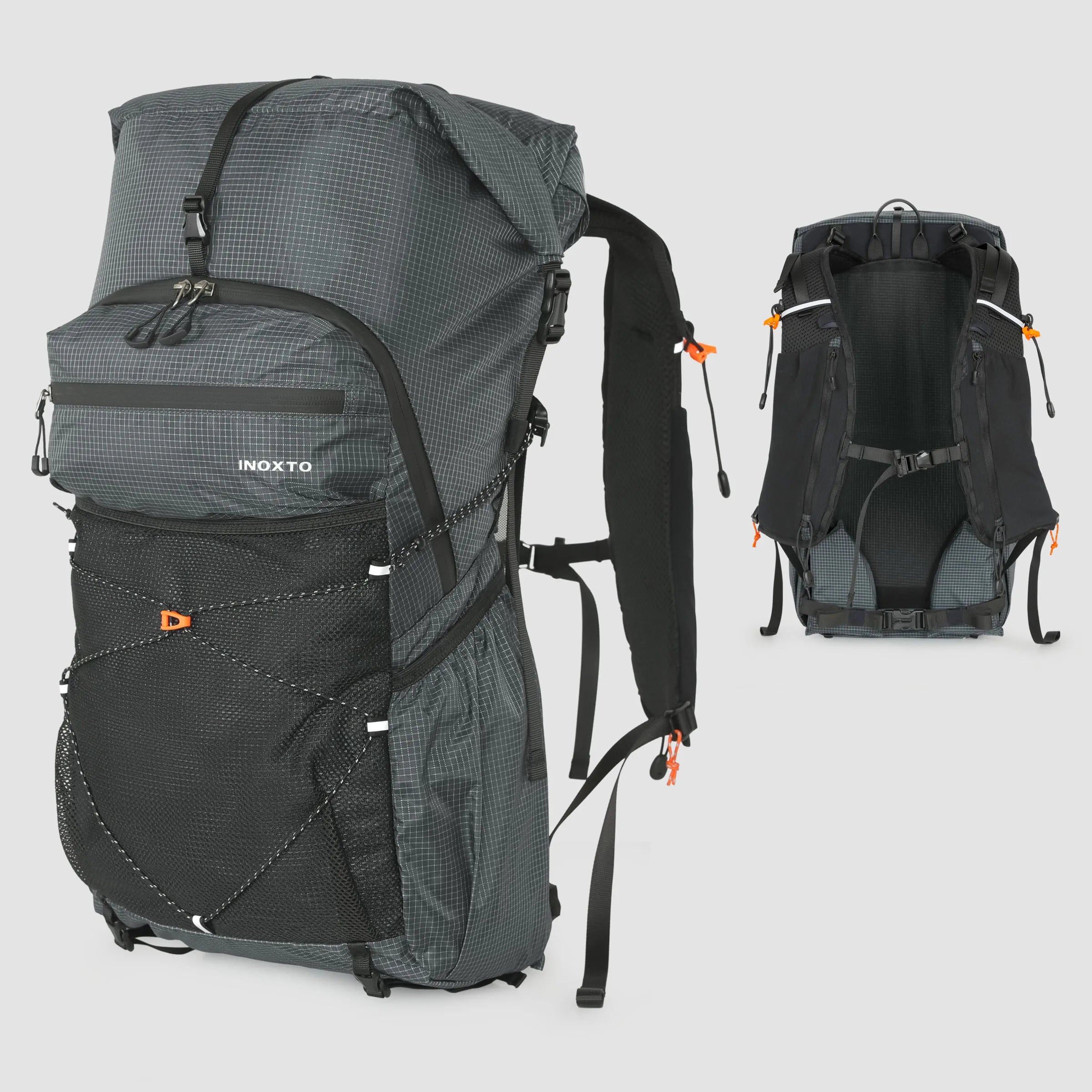Hiking Backpack for Men and Women, 30L Waterproof Camping Backpack with Rain Cover, Lightweight Outdoor Sport Travel Daypack Ruc