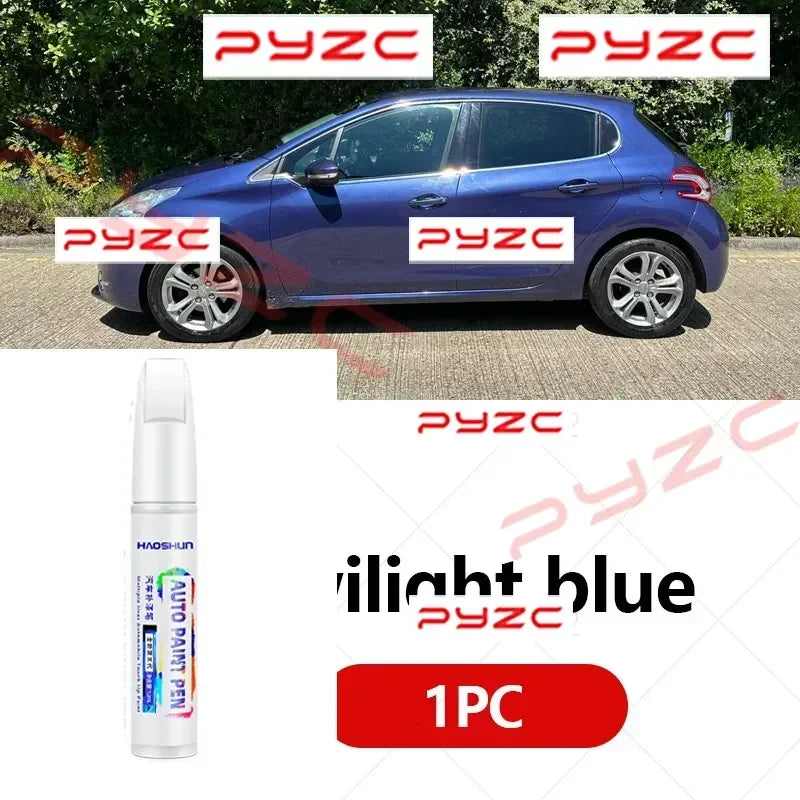 For Peugeot 208 2012-2025 B21 P21 Paint Touch Up Pen Kit - Scratch Repair Car Scratch Remover with Brush DIY Auto Accessories