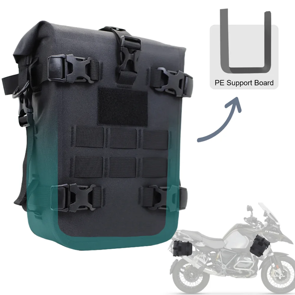 Motorbike Motorcycle Luggage Pack Multi-Function Waterproof Motocross Rear Seat Bag 10L 20L 30L Outdoor Riding Backpack