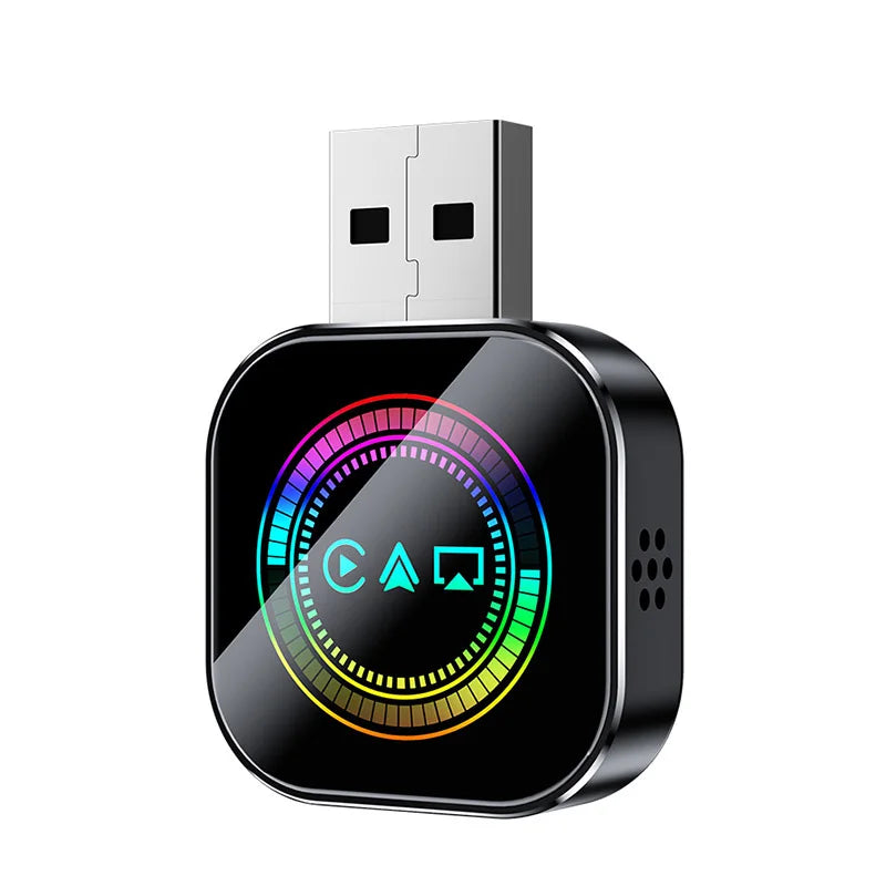 New Upgrade 3 in 1 Wireless Carplay Mirror Link Adapter Instant Wired to Wireless Conversion Plug & Play for Wired Carplay