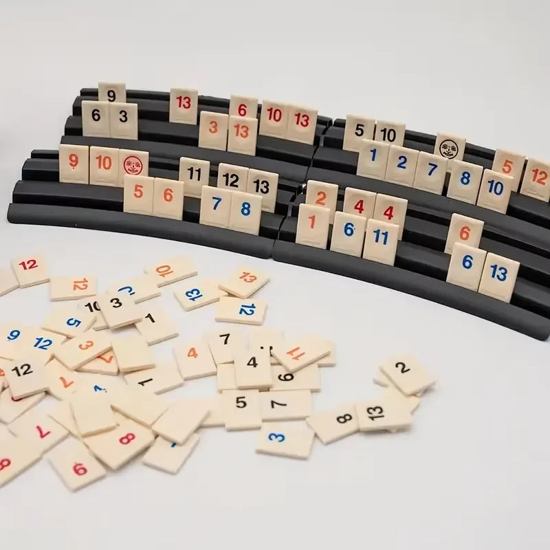 Digital tabletop game, including a stand and number blocks, a classic family party board game, a strategy game suitable for 2-4