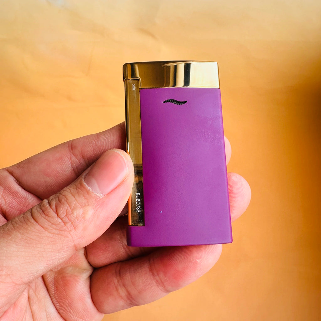 Luxury Brand Custom Lighters — Custom Windproof Flames — All Styles Include Gift Box Packaging