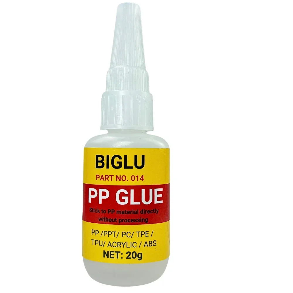 PP/ PPT/ PC/TPE/ TPU/ABS Adhesive PP Polypropylene Glue Stick To Most Plastic Materials Without Processing 20G