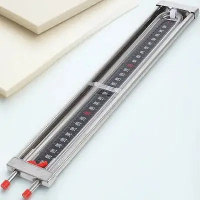U Tube Pressure Sensor Manometer Water Column Gauge 0-3000Pa Compact Lightweight High Accuracy Vacuum Pressure Meter for Home