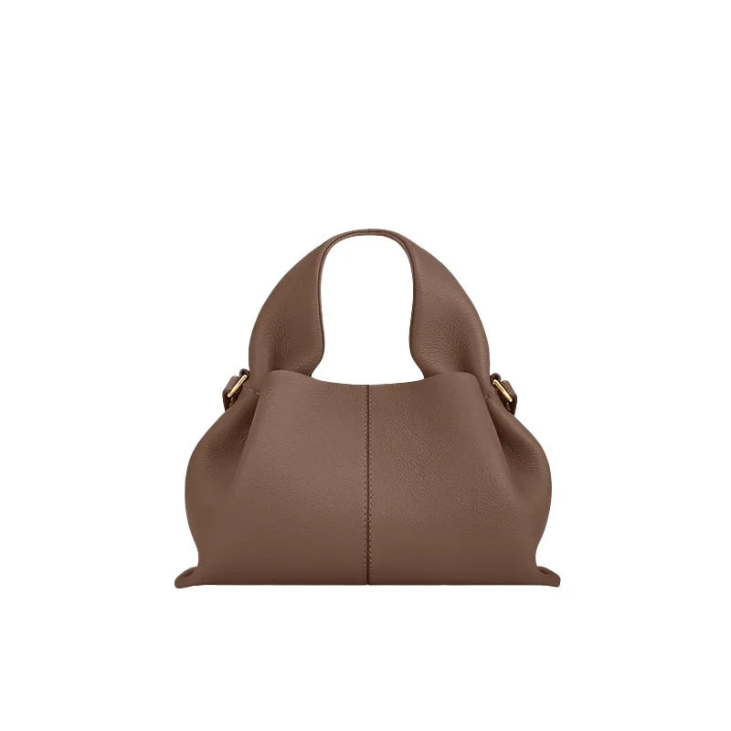 2026 New Cloud Dumpling Bag Unique Design Light Luxury Crossbody Top Handle Shoulder Bag Versatile Work Evening Handbag